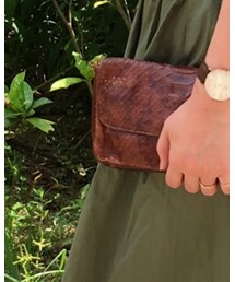 IL BISONTE | 財布なんだけど、クラッチバッグくらいの容量ある。(財布)