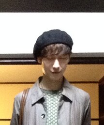 m.mOrchestra | 黒のベレー帽(ハンチング/ベレー帽)