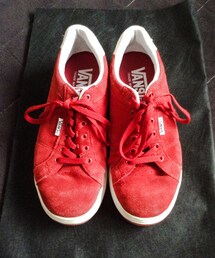 VANS | 赤、スエード(スニーカー)