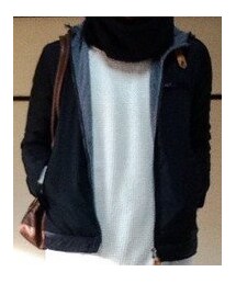 JOURNAL STANDARD | 内側はグレー。一部レザー。(ナイロンジャケット)