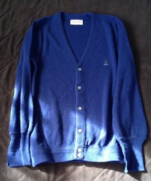 VINTAGE | 鮮やかブルーのカーディガン(カーディガン/ボレロ)