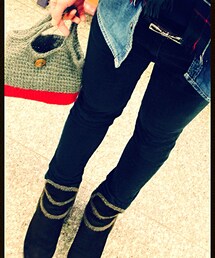 しまむら | リボンが可愛い細ベルト(ベルト)