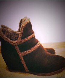 lumi cosme | 暖かいし脚長効果あるし🎵(ブーツ)