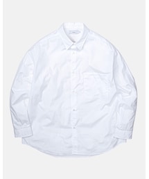 Graphpaper | Broad L/S Oversized Regular Collar Shirt ホワイト サイズF(シャツ/ブラウス)