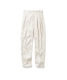 LENO | LENO 2 TUCK TROUSERS アイボリー サイズ2(チノパンツ)