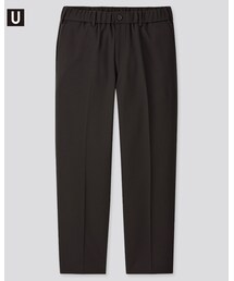 UNIQLO U | ワイドフィットテーパードパンツ ブラック M(スラックス)