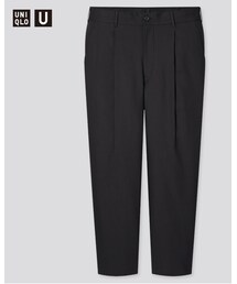 UNIQLO U | リラックスフィットテーパードパンツ  ブラック　82(スラックス)