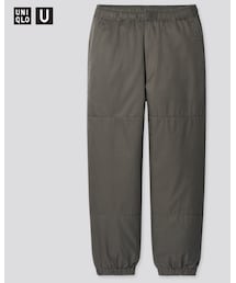 UNIQLO U | ワイドフィットジョガーパンツ　カーキ　Mサイズ(その他パンツ)
