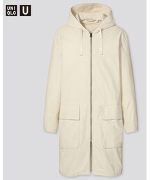 UNIQLO U | UNIQLO U フーデットコート Lサイズ ナチュラル(その他アウター)