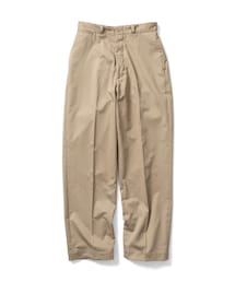 LENO | LENO WIDE CHINO TROUSERS ベージュ 3(チノパンツ)