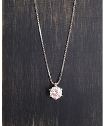 Ptダイヤモンド0.591ct | ネックレス