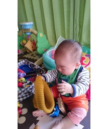 ニット帽脱いで～ | ママ＆ベビー