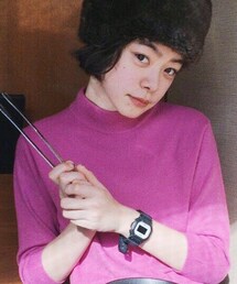 ママの。 | ピンクのニット
(焼肉中の写真)(ニット/セーター)