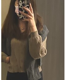 AS KNOW AS plus | カーディガン/ボレロ