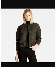 UNIQLO | uniqlo woman ma-1 blouson(ミリタリージャケット)