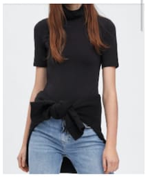ZARA | ハイネックTシャツ(Tシャツ/カットソー)
