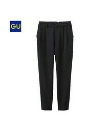 GU | （GU）イージークロップドテーパードパンツ(パンツ)