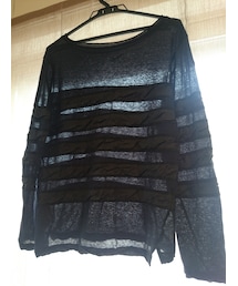 Sacai | 異素材ボーダー(トップス)