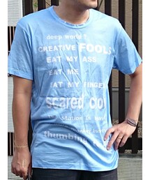 Yohji Yamamoto | レタリングＴ(トップス)