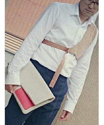 DRIES VAN NOTEN | 肩当て付きシャツ(トップス)