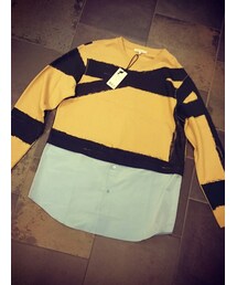 CARVEN | シャツ裾付きカットソー(トップス)