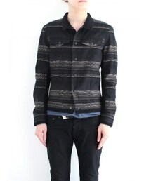 FACTOTUM | アイヌジャガード Gジャン：BLACK(その他アウター)