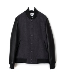 LOFI | LOFI Stadium Jacket Standard type (CHARCOAL)(スタジャン)