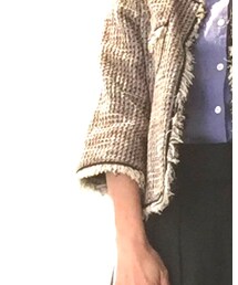 NATURAL BEAUTY BASIC | ノーカラージャケット