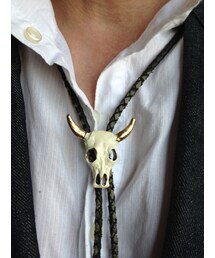 666 | 牛骨ループタイ(ネックレス)