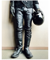 LYNCH | ゴートレザーパンツ(その他パンツ)