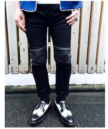 nonnative | デニムコンビパンツ(デニムパンツ)