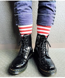 Dr. Martens | パテントレザー８ホールブーツ(ブーツ)