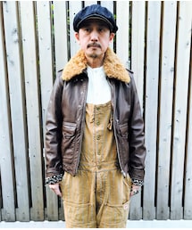 phenomenon beyond description | レザーフライトジャケット(ミリタリージャケット)