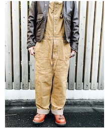 KAPITAL | Wニーオーバーオール(サロペット/オーバーオール)