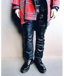 LYNCH | レザーパンツ(その他パンツ)