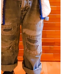 DENIM DUNGAREE | デニムパンツ