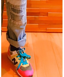 DENIM DUNGAREE | スニーカー