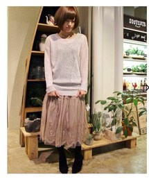 Spick & Span | レースチュールスカート(スカート)