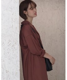 w closet | シャツワンピース