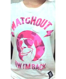 watchout | 豬哥亮圖騰now I'm back(Tシャツ/カットソー)