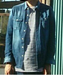 GLOBAL WORK | デニムシャツ(シャツ/ブラウス)