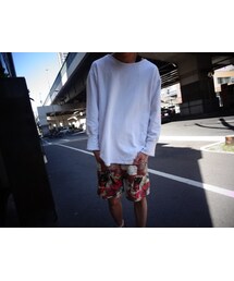 80's頃EURO製　　無地　白　ﾛﾝT(Tシャツ/カットソー)