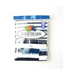 BLUE BLUE | フルーツオブザルーム×ブルーブルー ボーダークルーネックポケットTシャツ 2pack(Tシャツ/カットソー)