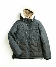 OSC CROSS | オーエスシークロス A02 CX MENS LEDUC META SEILIN ミディアムレングスパーカーブラック(ダウンジャケット/コート)