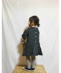 Handmade | 裏襟はギンガムチェック(ワンピース)