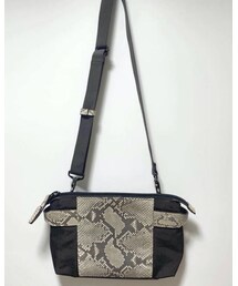 KATSUYUKI KODAMA | python neck tote (ボディバッグ/ウエストポーチ)