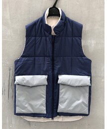 SUNSEA | reflectiv reversible down vest(ダウンベスト)