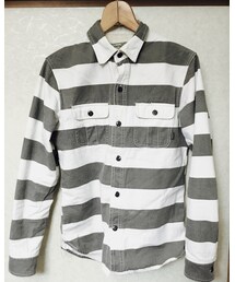 HOUSTON | ボーダーのシャツ。神戸の古着屋で。(シャツ/ブラウス)