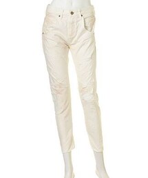 Ungrid | ホワイトサルエル(デニムパンツ)