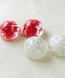Cheek | ハンドメイドアクセサリー
CHEEKの新作です♡(ピアス（両耳用）)